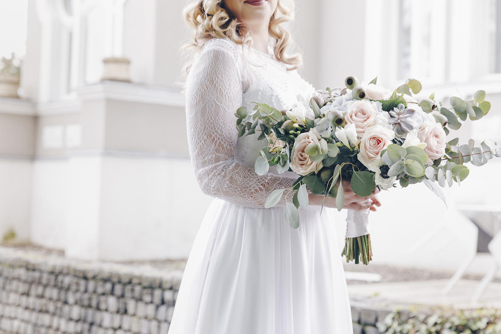 nunta in targul mures buchet de flori vintage 